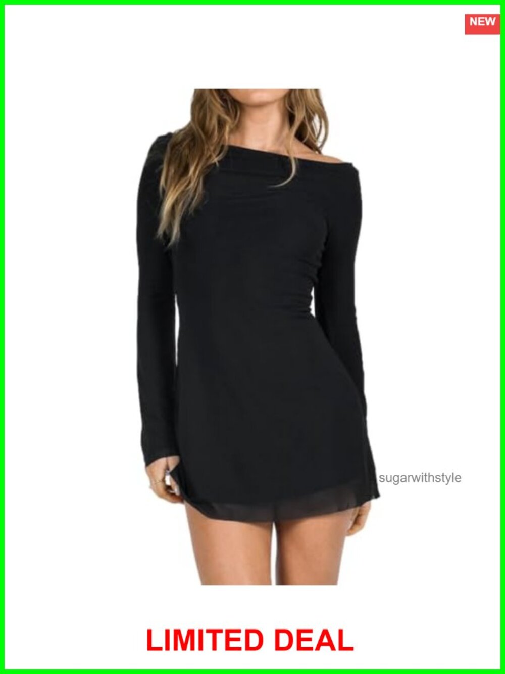 Women Sexy Backless Sheer Mesh Mini Dress Bell Sleeve Self Tie Party